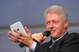 Bill Clinton’s first tech message?