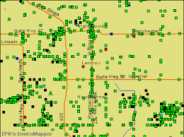 Lennox, California environmental map 