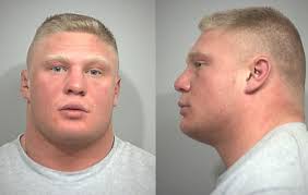 Brock Lesnar Celebrity Mug Shot 