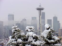 Snow in Seattle