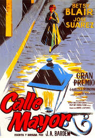 Cartel de la película, Calle Mayor, 1956