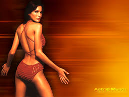 Astrid Mu�oz (born 1974 in San Juan, Puerto Rico) - Supermodel.