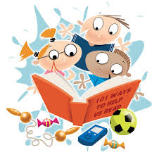 children reading