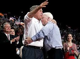... McCain and Bush saying similar ...