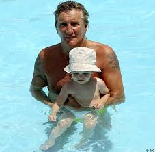 Rod Stewart and Penny Lancaster