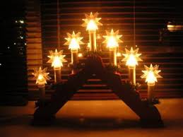 star topped candles