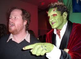 Andy Hallett (Lorne) and creator 