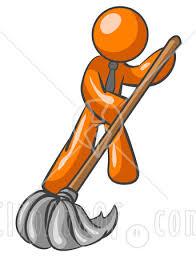 حكم اعجبتني ... 17072_orange_man_wearing_a_tie_using_a_mop_while_mopping_a_hard_floor_to_clean_up_a_mess_or_spill