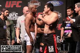 UFC 98 weigh in pics for Evans vs 