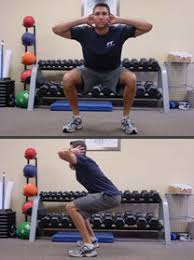 Sample Routine - 3 day No equipment Bodyweight: Intermediate Body_weight_squats