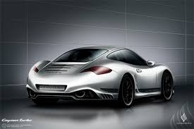 He calls it the Porsche cayman turbo ...