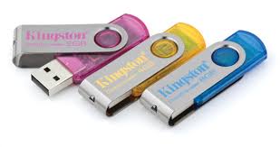 memoria usb kingston de 2GB en colores