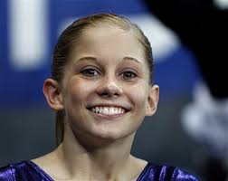 ... pasting gymnast Shawn Johnson's ...