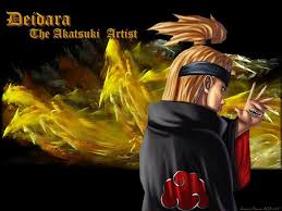 صور مع تقرير عن عصابة الاكاتسكي Naruto-Deidara-The-Akatsuki-Artist-1-1024x768