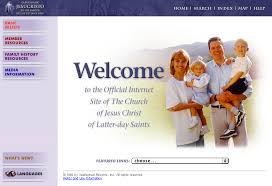 In 1999, LDS.org was redesigned to 