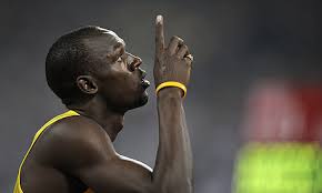 Usain Bolt won three gold