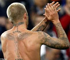 David Beckhams Many Tattoos