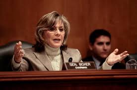 Barbara Boxer Held Up Senate 