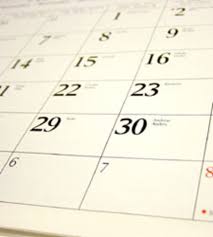 Calendar page image