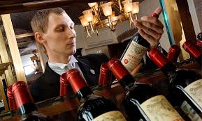 Chief of Sommelier in the