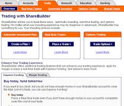 advantage of with Sharebuilder.