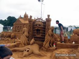  amazing sandcastles!