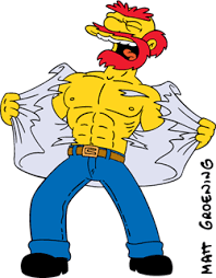 Scootish Willie, the school's grounds keeper