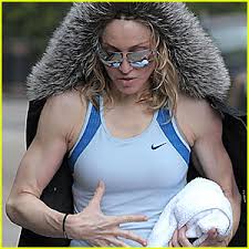 Madonna Has Bulging Biceps