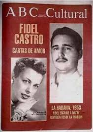 Natalia Revuelta y Fidel Castro
